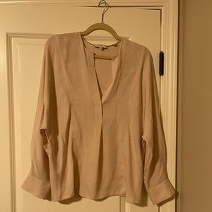 Silk Vince pink top- medium